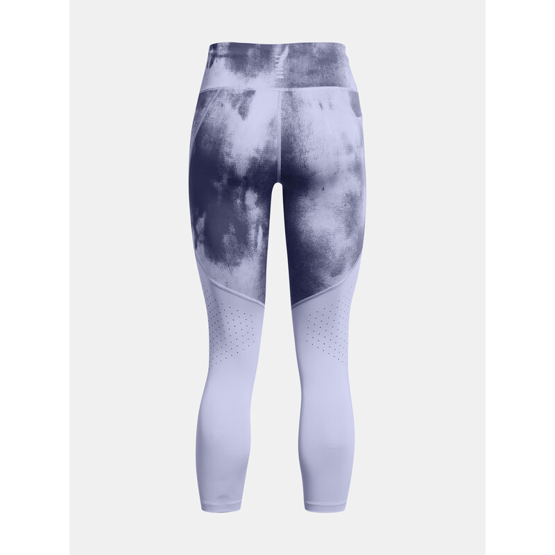 Under Armour Legíny UA Fly Fast Ankle Prt Tights-PPL - Dámské