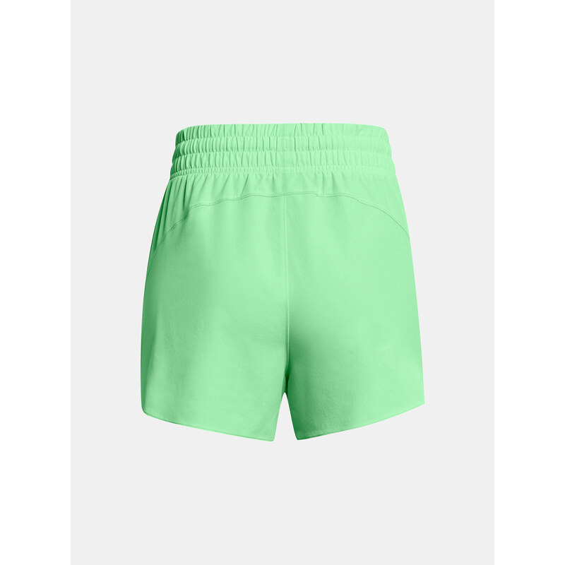 Under Armour Kraťasy Flex Woven Short 3in-GRN - Dámské