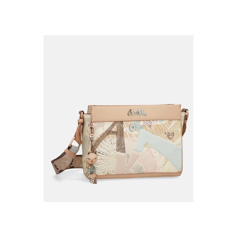 Elegantní crossbody kabelka Passion Anekke 38723-070 béžová