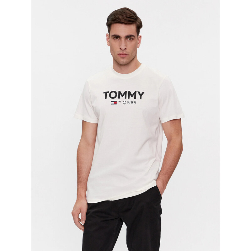 Tommy Jeans pánské bílé tričko