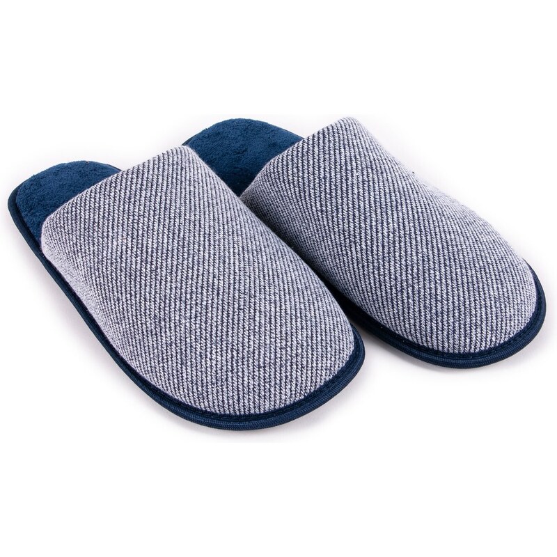 Yoclub Man's Men's Slippers OKL-0103F-1900 Navy Blue