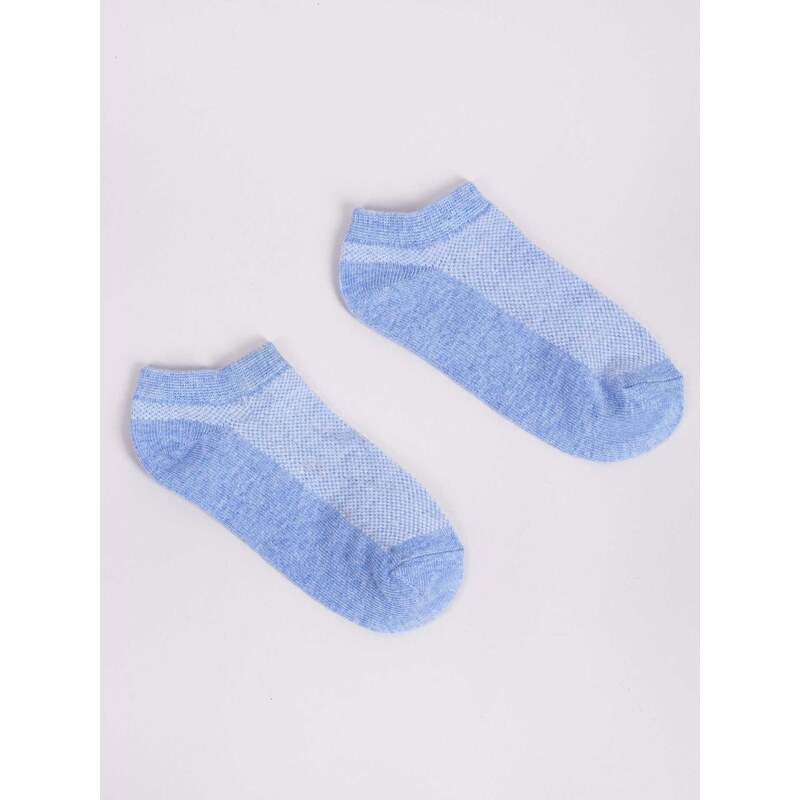 Yoclub Kids's Boys' Ankle Thin Cotton Socks Basic Plain Colours 6-Pack SKS-0027C-0000-003