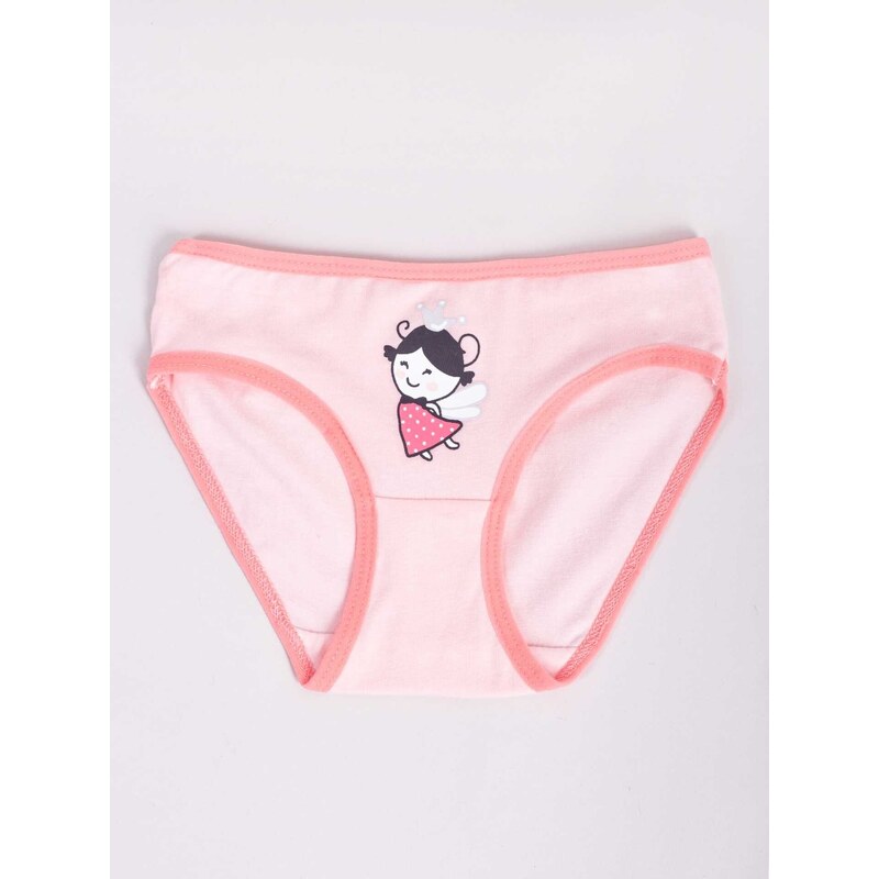 Yoclub Kids's Cotton Girls' Briefs Underwear 3-Pack BMD-0034G-AA30-001