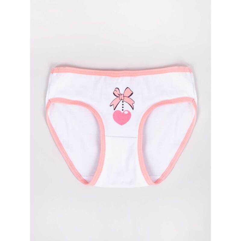 Yoclub Kids's Cotton Girls' Briefs Underwear 3-Pack BMD-0033G-AA30-001