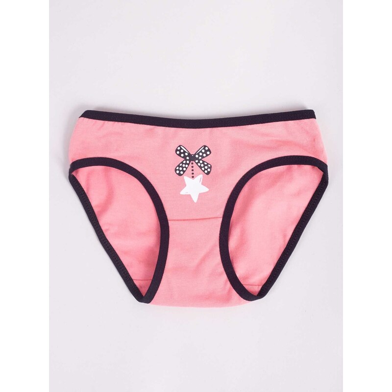 Yoclub Kids's Cotton Girls' Briefs Underwear 3-Pack BMD-0033G-AA30-001