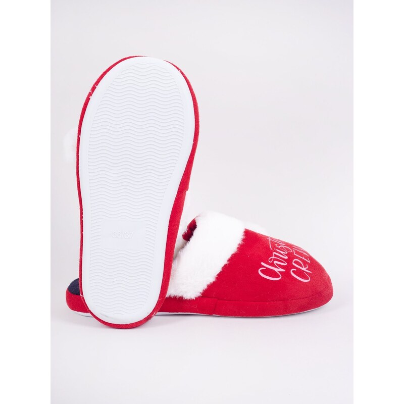 Yoclub Woman's Women's Christmas Slippers OKL-X109K-3200