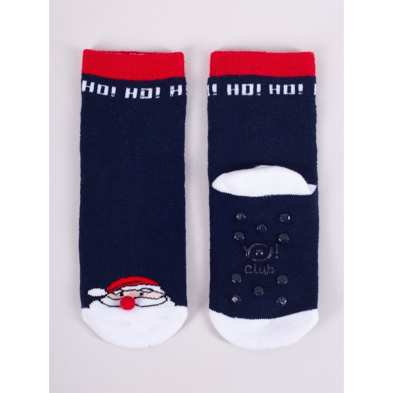 Yoclub Kids's Children's Christmas Terry 3Pack Socks SKF-X001U-AA0D-0002