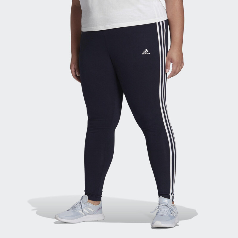 ADIDAS Legíny Essentials 3-Stripes (plus size)