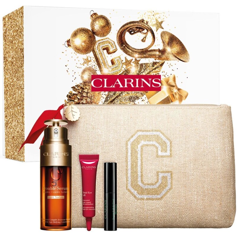 Clarins Dárková sada pleťové péče Double Serum Light Set