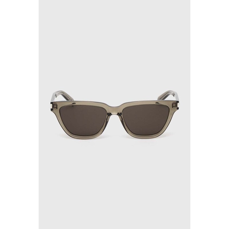Sluneční brýle Saint Laurent dámské, šedá barva