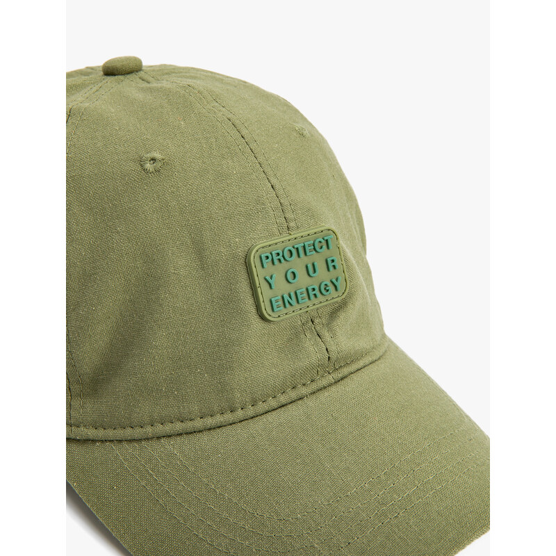 Koton Cap and Hat Label, Printed, Slogan, Embroidered
