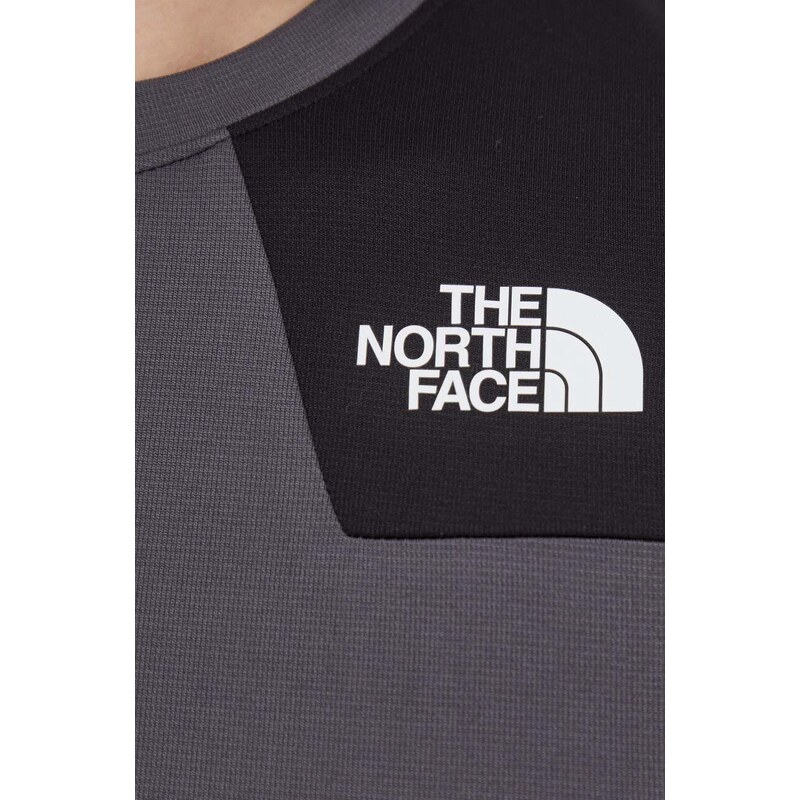 Sportovní tričko The North Face Mountain Athletics šedá barva, NF0A87JJWUO1