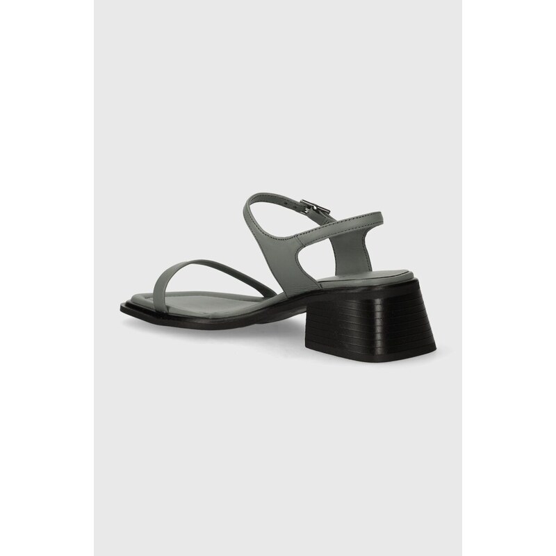 Kožené sandály Vagabond Shoemakers INES šedá barva, 5311-101-74