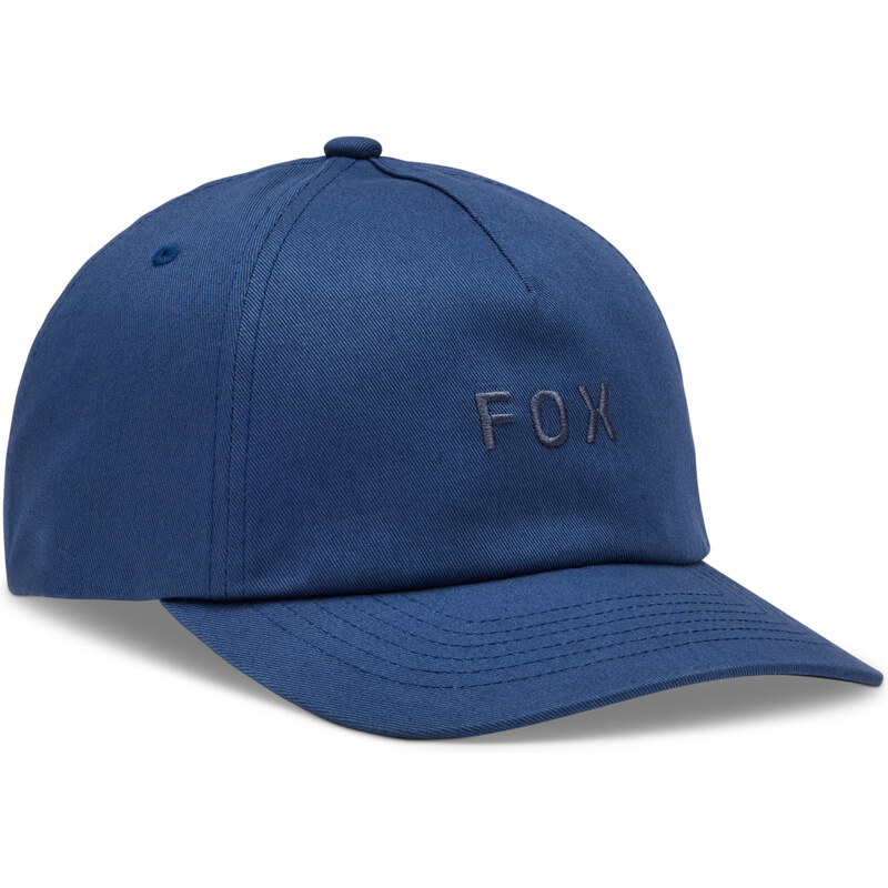 Kšiltovka Fox Wordmark Adjustable Hat Indigo one size