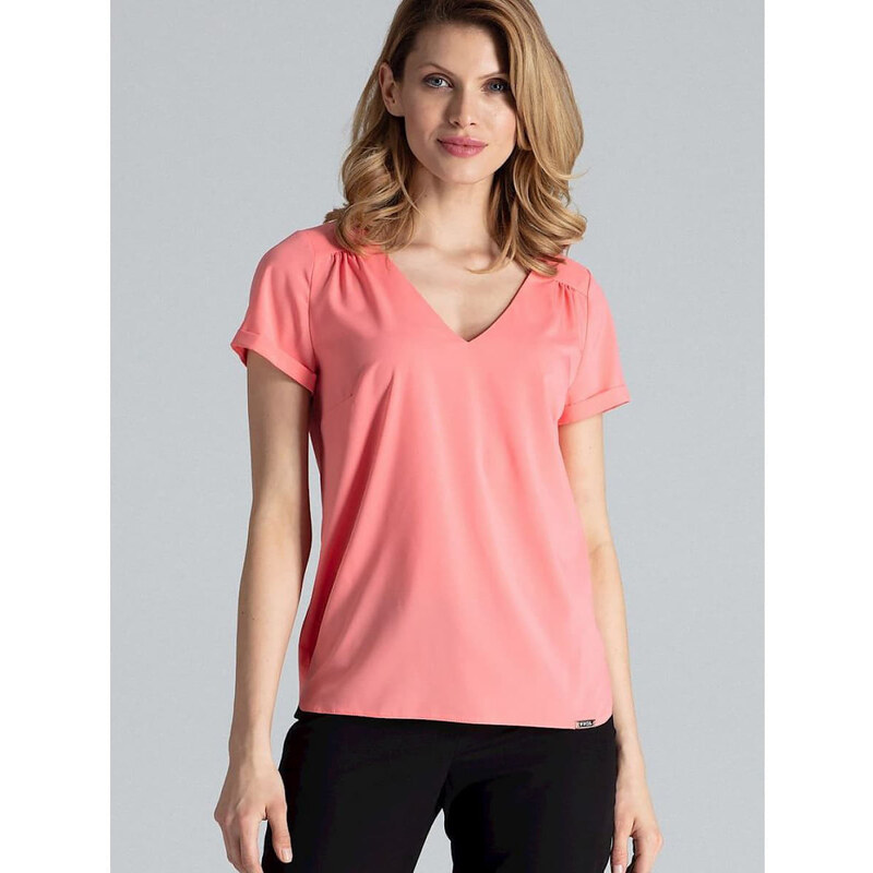 Dámská košile Figl model 132478 Pink