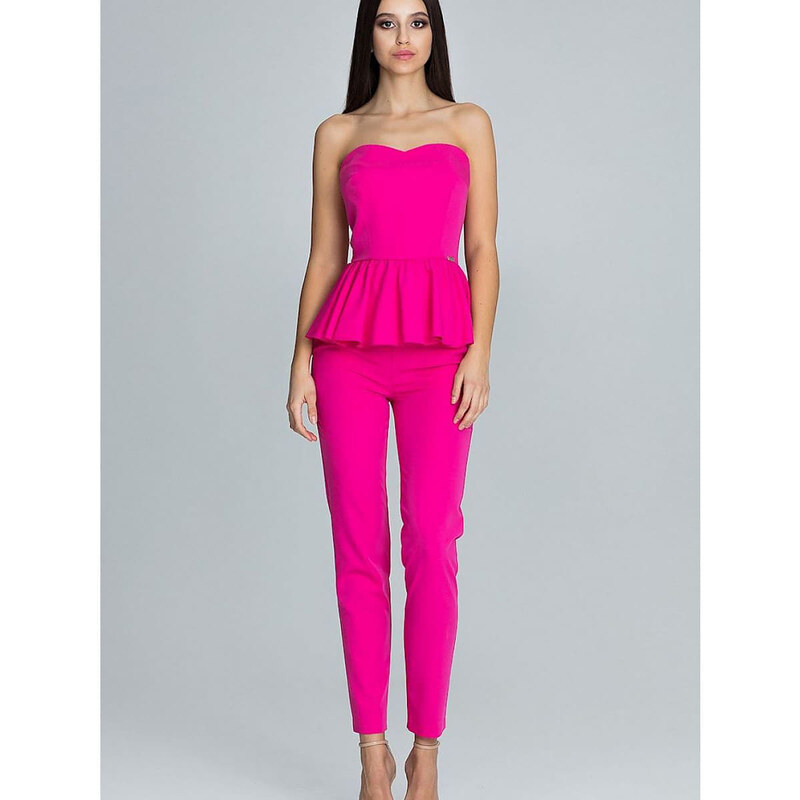 Dámské kalhoty Figl model 116257 Pink
