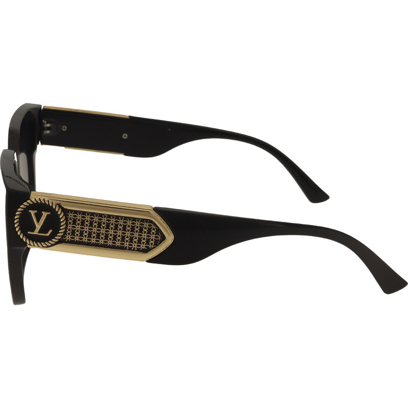 Biju Dámské elegantní brýle se zlaceným vzorem černé C4121-3