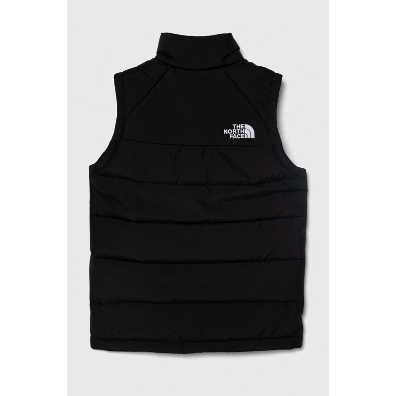 Dětská vesta The North Face CIRCULAR VEST černá barva