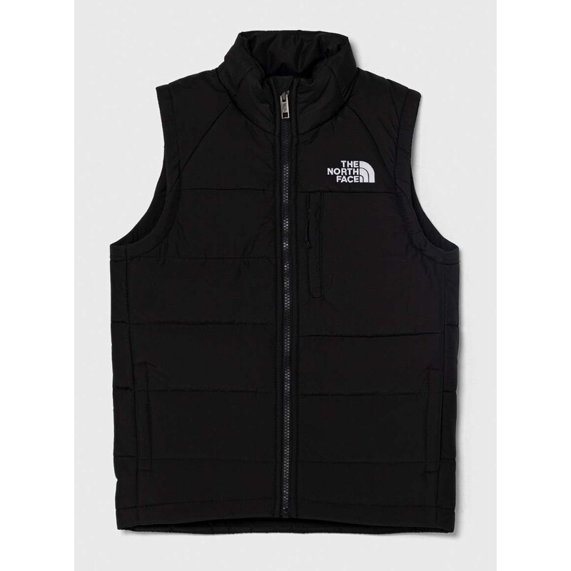 Dětská vesta The North Face CIRCULAR VEST černá barva