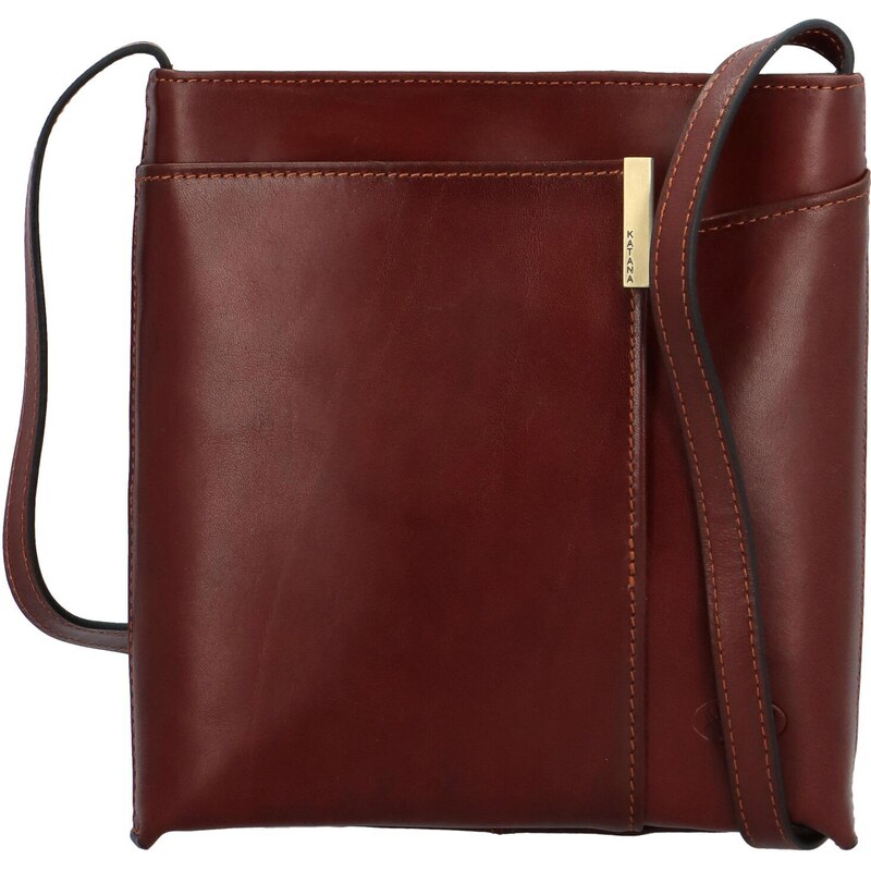 Trendy dámská crossbody Katana Bozhena, hnědá