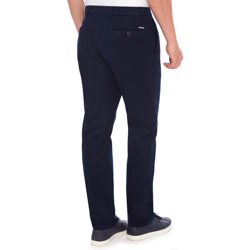 W. Wegener Conti 5604 modrý Pánské kalhoty