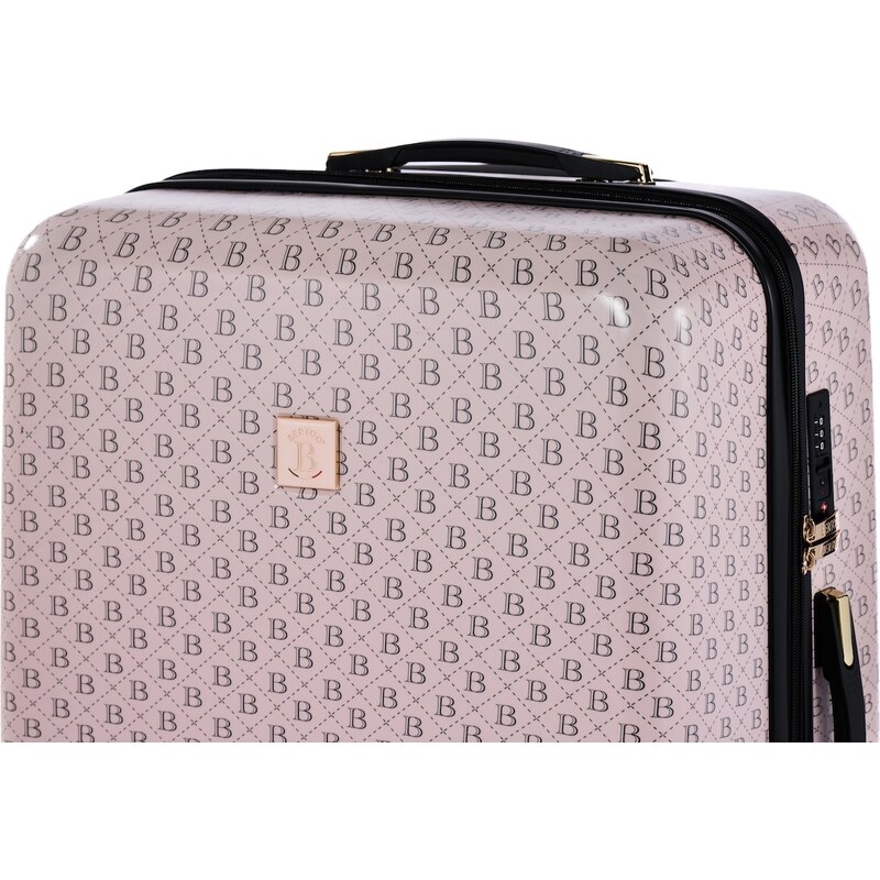 Cestovní kufr BERTOO Torino - růžový set 3v1
