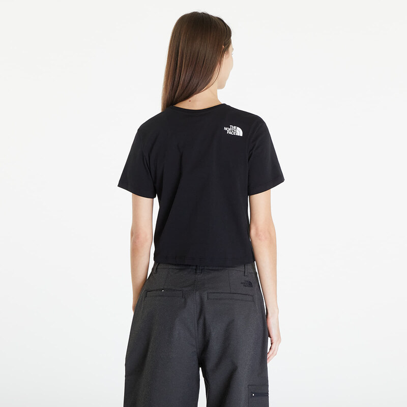 Dámské tričko The North Face S/S Cropped Easy Tee TNF Black