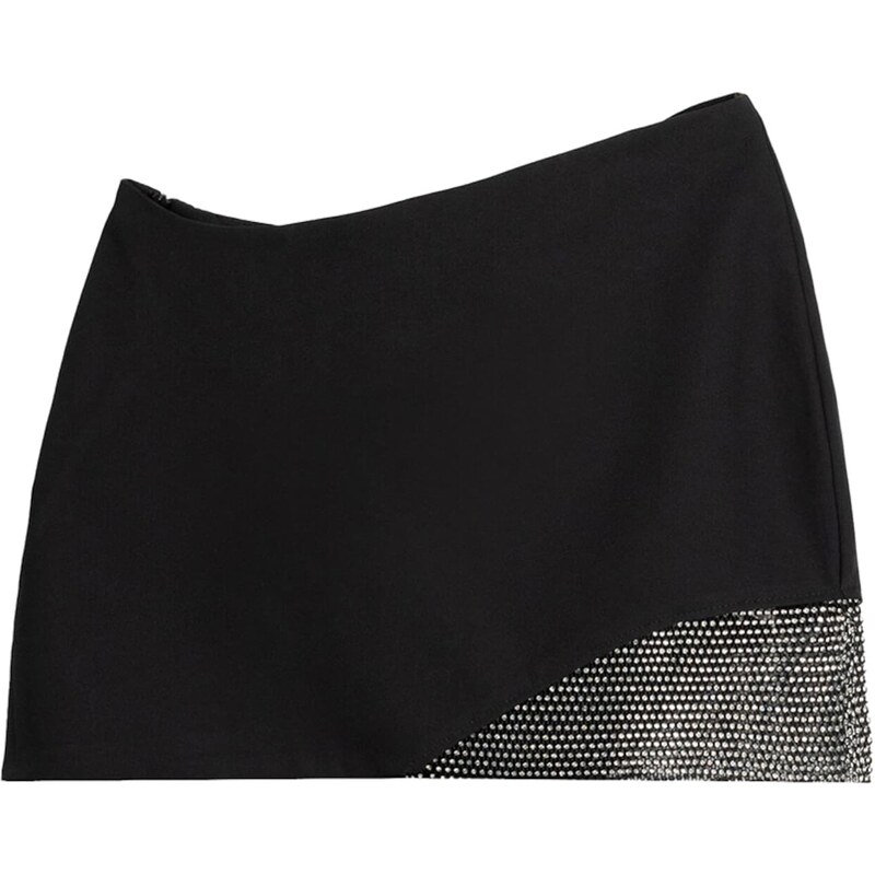 Bershka Sukně černá