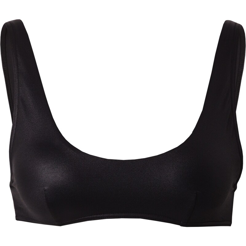Calvin Klein Swimwear Horní díl plavek černá / bílá