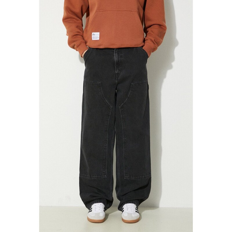 Džíny Carhartt WIP Double Knee Pant pánské, I032699.8906