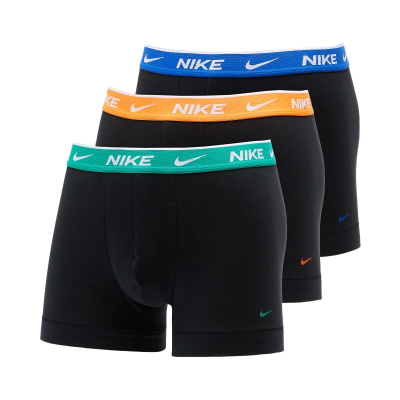 Nike trunk 3pk BLACK