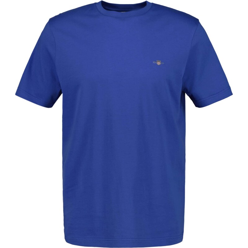 GANT Tričko enciánová modrá