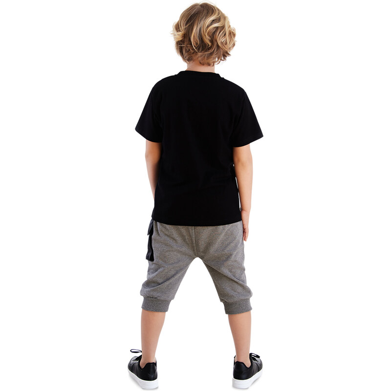 mshb&g Boy Cycling T-shirt Capri Shorts Set