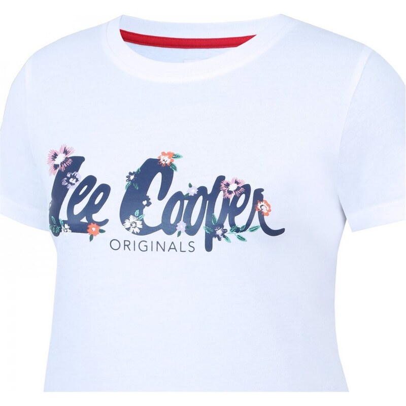 Lee Cooper Classic dámské tričko White