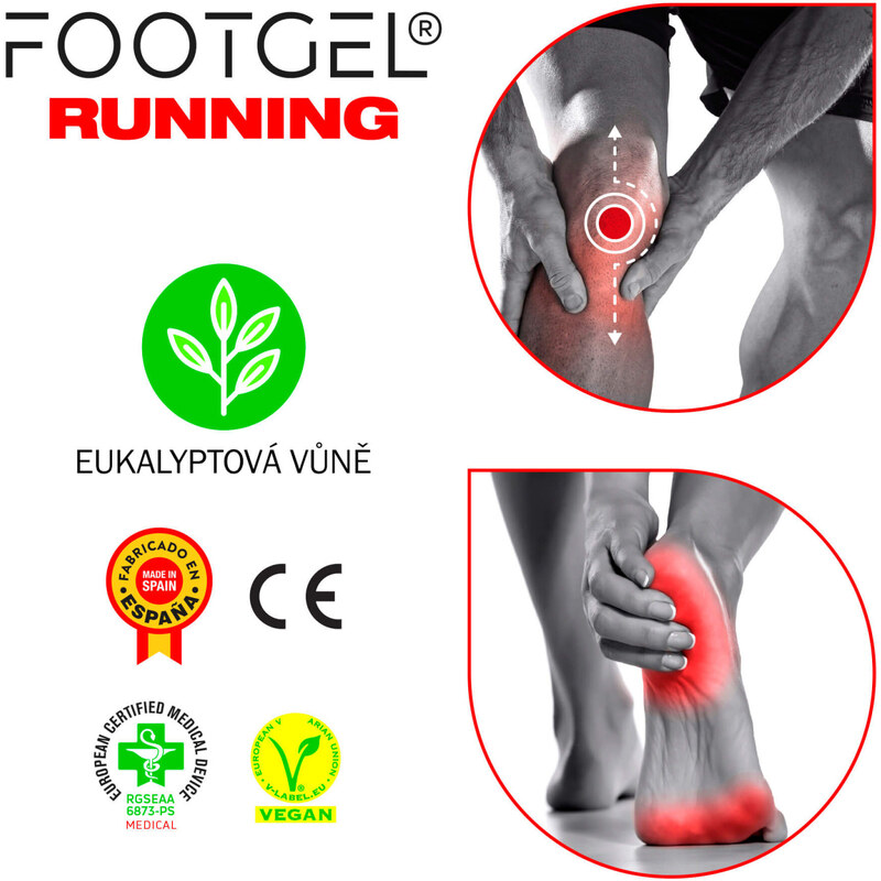 FOOTGEL - GELOVÉ VLOŽKY DO BOT RUNNING