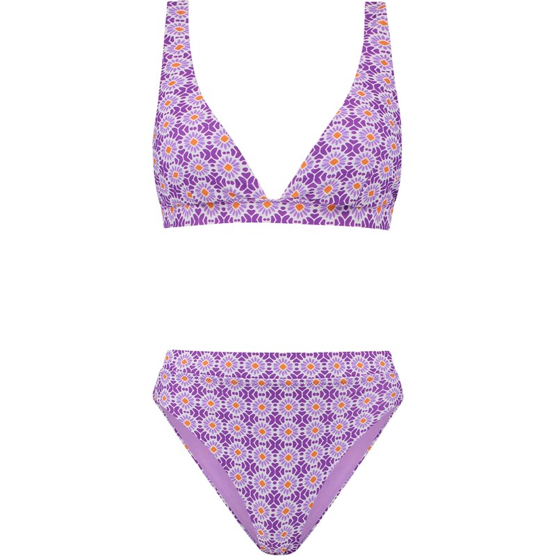Shiwi Bikiny Amy fialová / pastelová fialová / oranžová 92401337