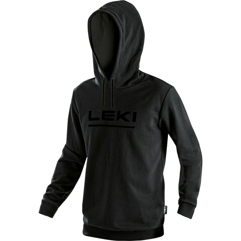 Mikina Logo Hoodie LEKI black-black