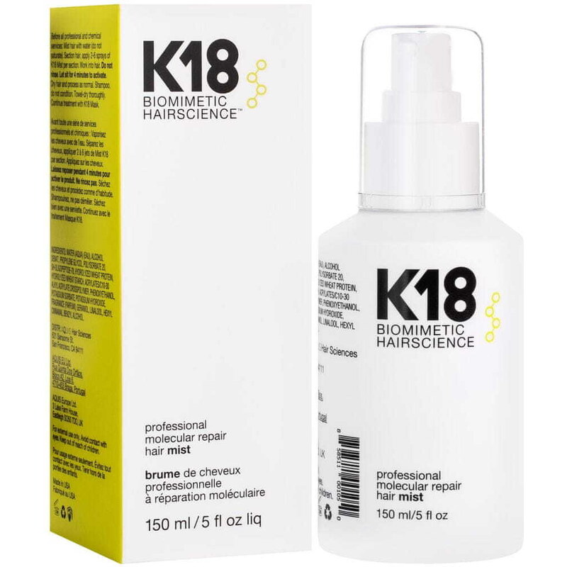 K18 Hair K18 Professional Molecular Repair Hair Mist - profesionální regenerační sprej na vlasy 150 ml