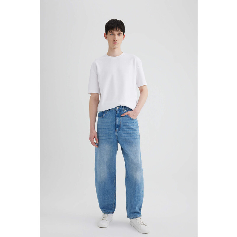 DEFACTO Baggy Fit Normal Waist Wide Leg Jeans