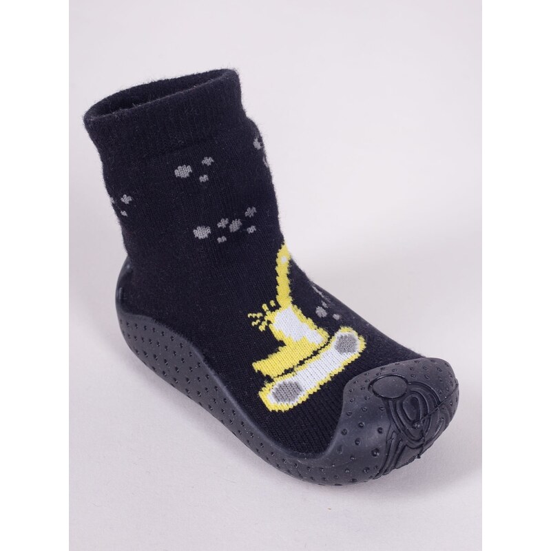 Yoclub Kids's Baby Boys' Anti-Skid Socks With Rubber Sole