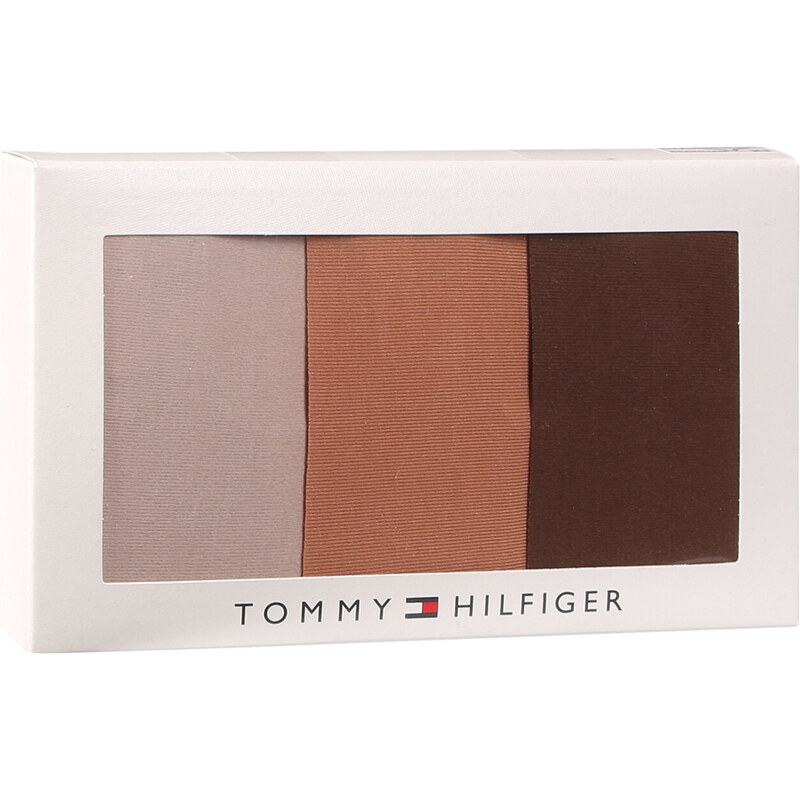 3PACK dámské kalhotky brazilky Tommy Hilfiger bezešvé vícebarevné (UW0UW03871 0R3)