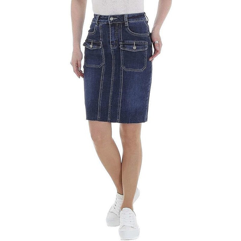 Dámská stylová jeansová sukně