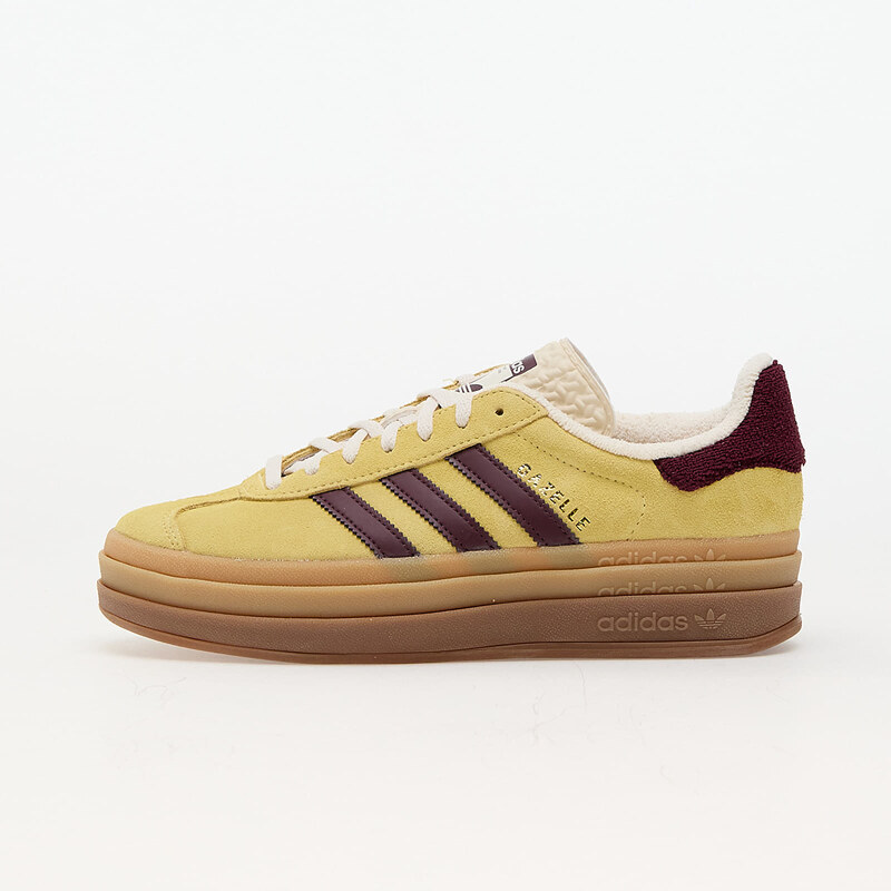 adidas Originals adidas Gazelle Bold W Almost Yellow/ Maroon/ Wonder White