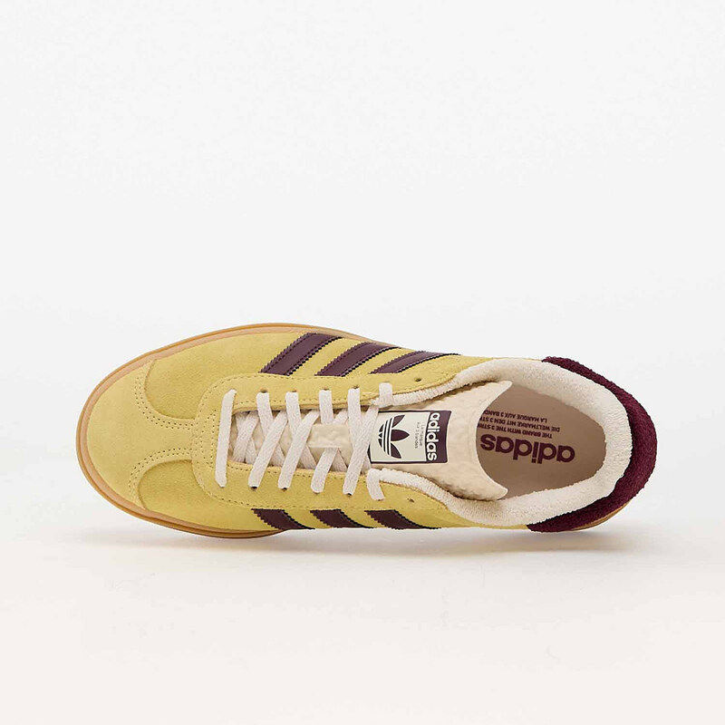 adidas Originals adidas Gazelle Bold W Almost Yellow/ Maroon/ Wonder White