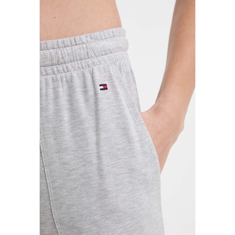 Kalhoty Tommy Hilfiger šedá barva, UW0UW05192