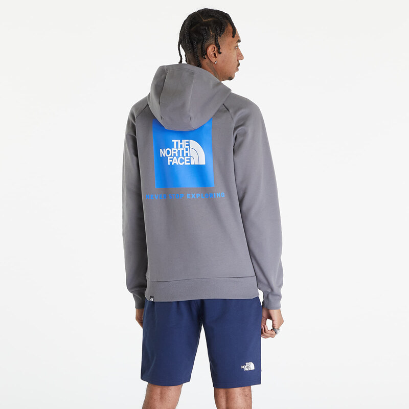 Pánská mikina The North Face Raglan Redbox Hoodie Smoked Pearl