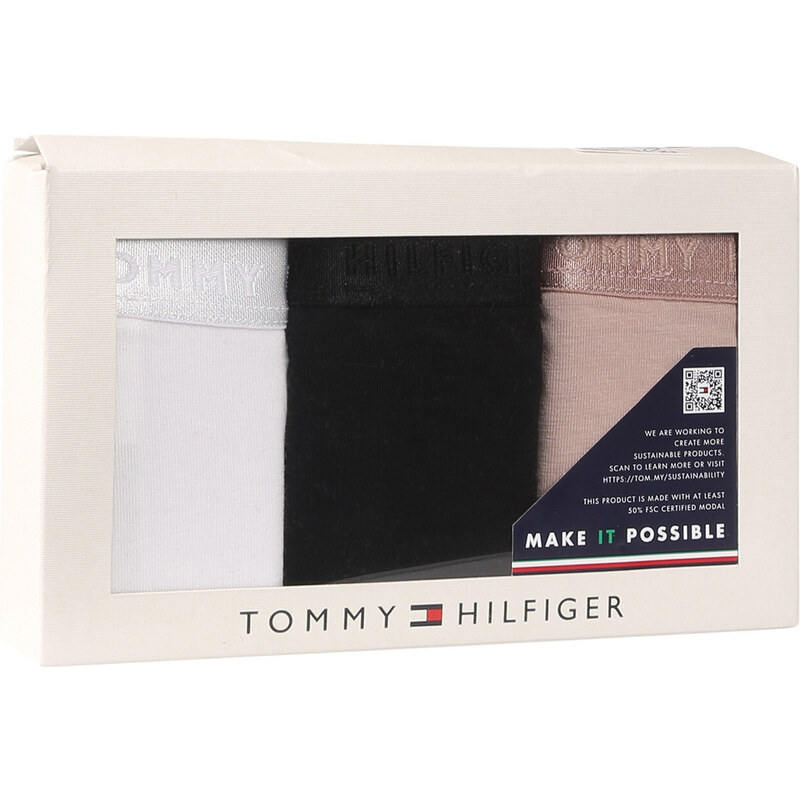 3PACK dámské kalhotky Tommy Hilfiger vícebarevné (UW0UW04329 05J)