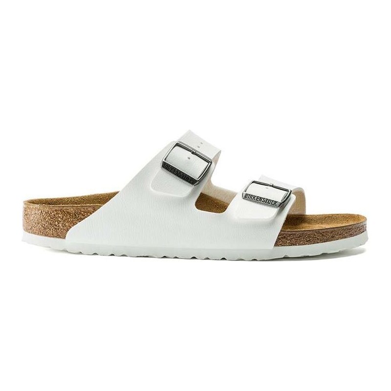 Pantofle Birkenstock Arizona dámské, bílá barva, 552681