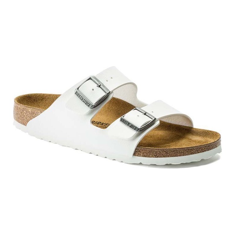 Pantofle Birkenstock Arizona dámské, bílá barva, 552681