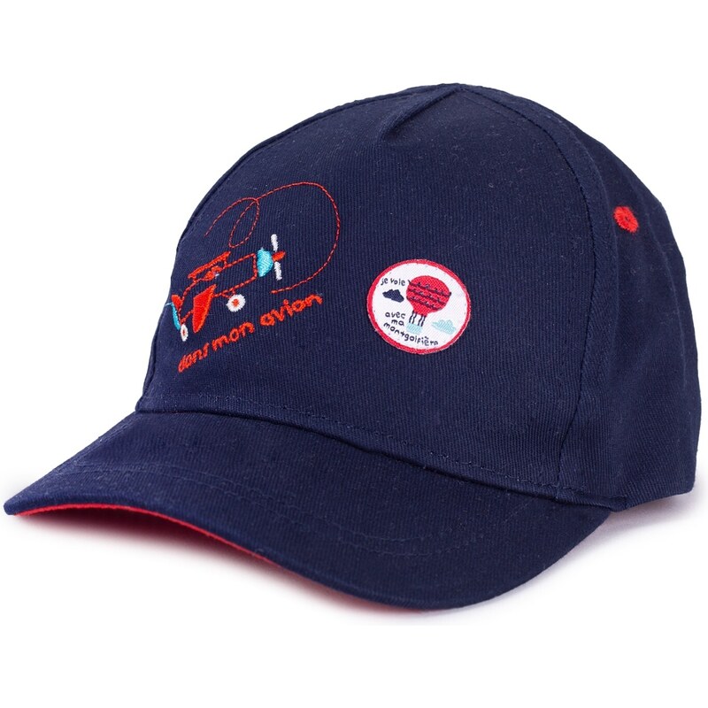 Yoclub Kids's Boy's Baseball Cap CZD-0628C-A100 Navy Blue